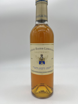 Château Bastor-Lamontagne 1999, Demi-bouteille