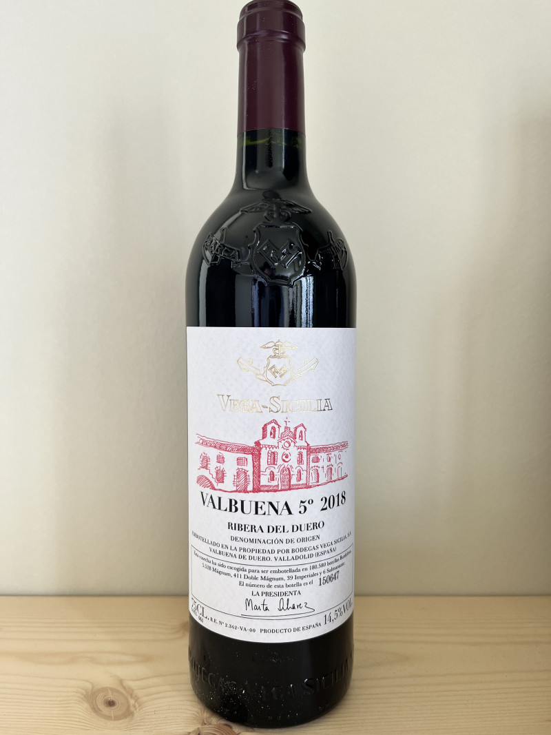 Valbuena 5  2018, Vega Sicilia