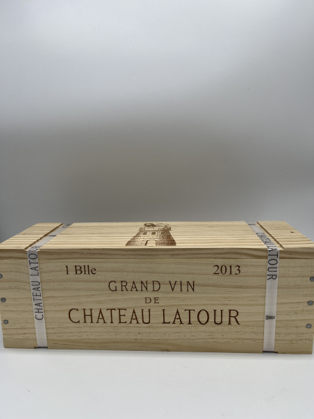 Château Latour 2013, 1er Grand Cru Classé, Caisse en bois